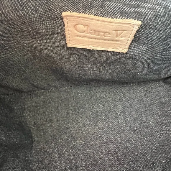 Clare V clack Louis Turnlock Leather Crossbody Bag - Picture 3 of 9